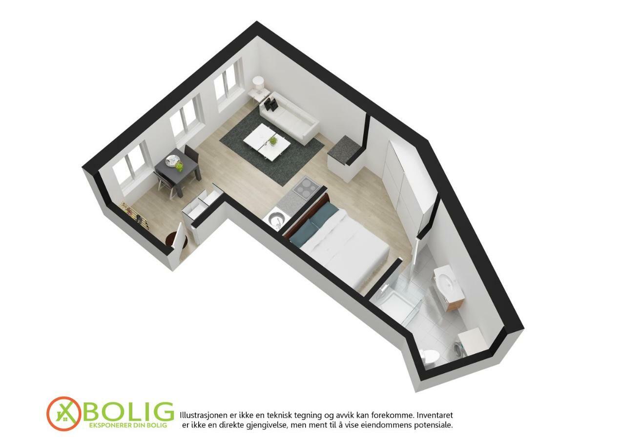Barfot Apartments เบอร์เกน ภายนอก รูปภาพ